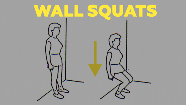 Wall squats