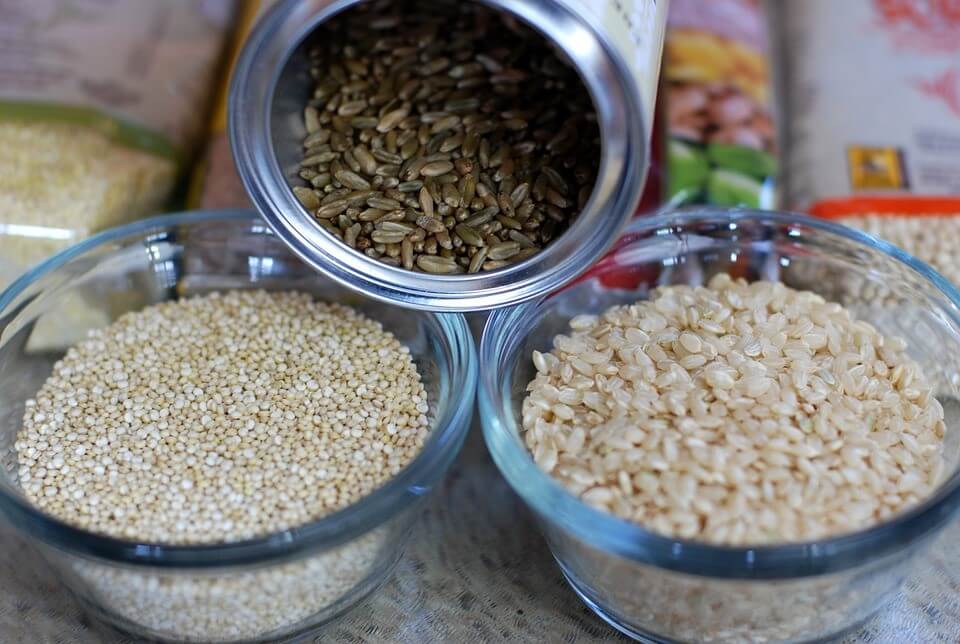 Whole grains with neuralgia vegan diet