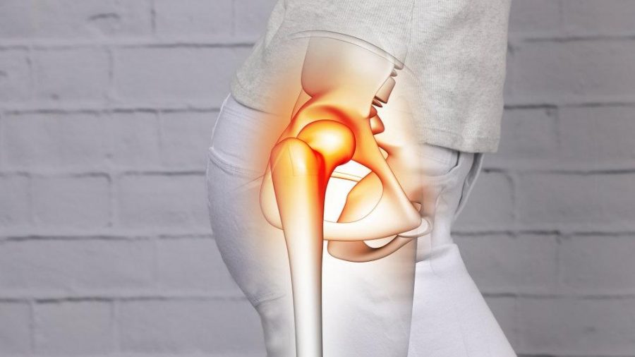 Hip pain when walking