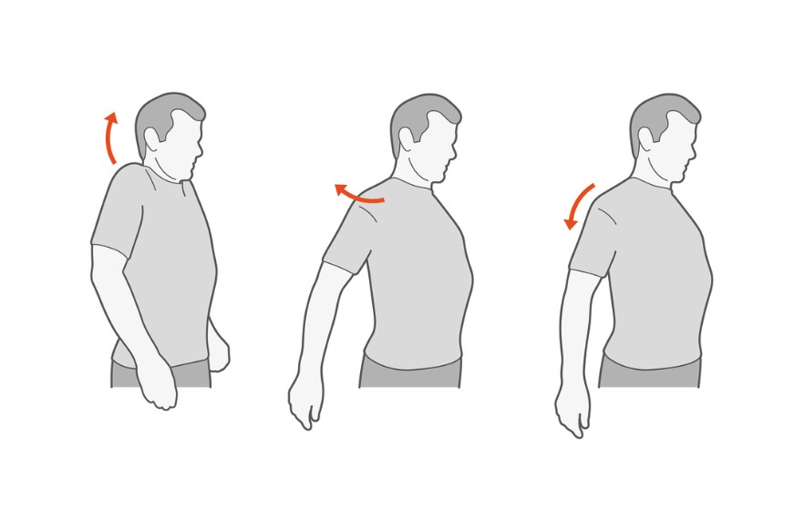 Shoulder rotations to prevent pain