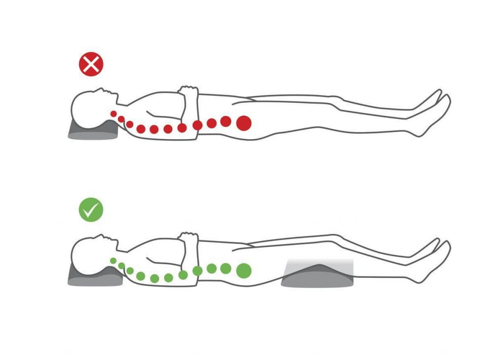 Choose a comfortable sleeping position but take steps to maintain neck and spine alignment