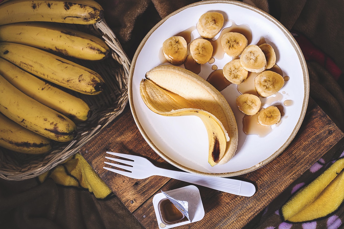 Bananas are potassium and magnesium rich food