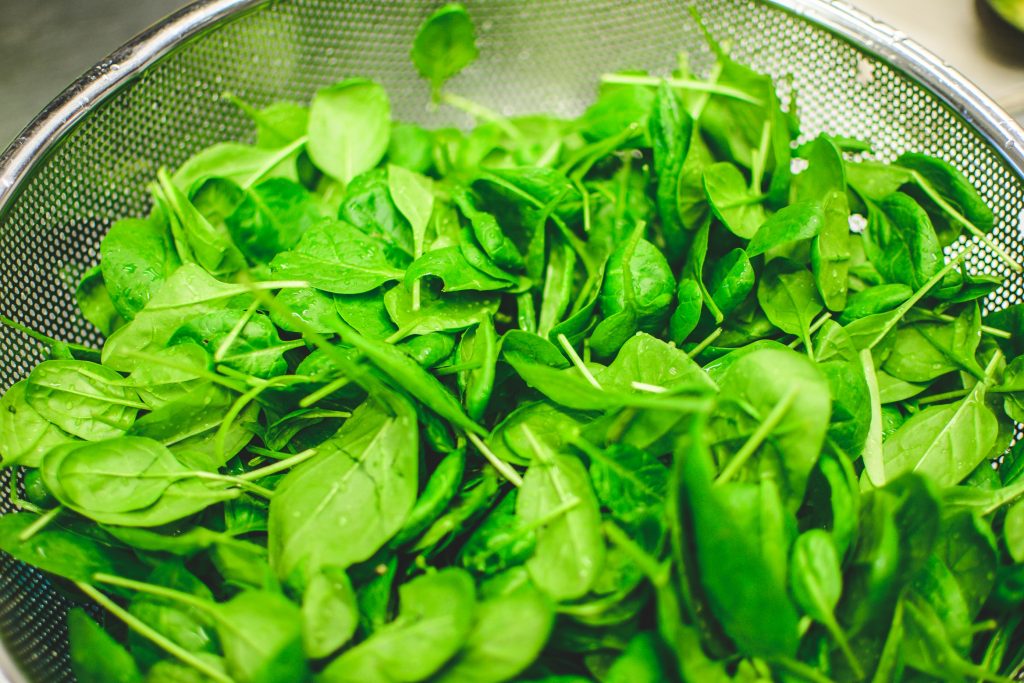 leafy greens are good for headache relief